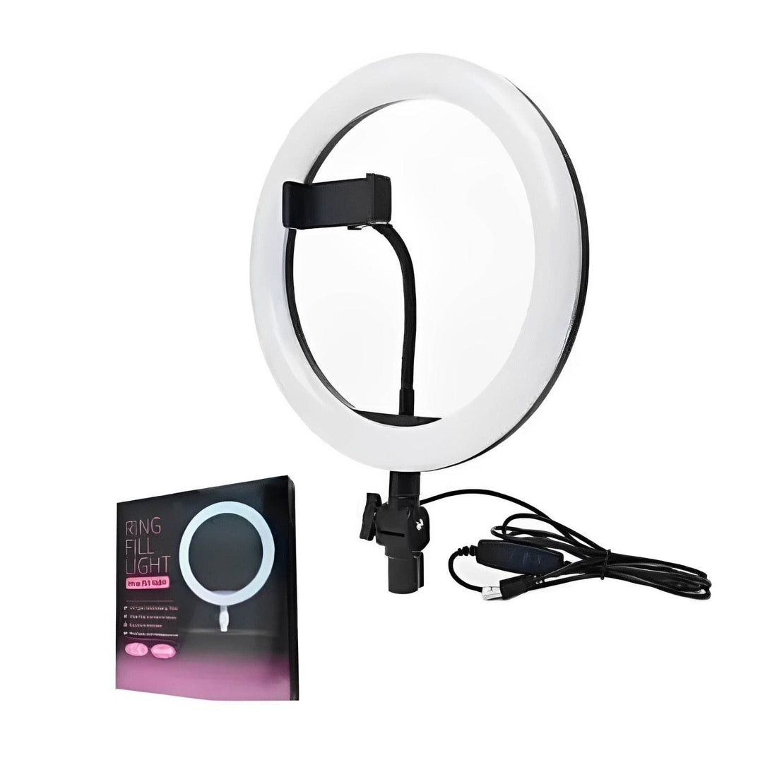 Aro de Luz LED 26CM | Iluminación Profesional para Fotos y Streaming | INOTEK