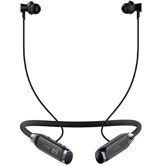 Audífonos de Cuello G-Tide EG22: Reproductor MP3 Independiente (Micro SD), Pantalla Digital LCD y Cancelación de Ruido ENC