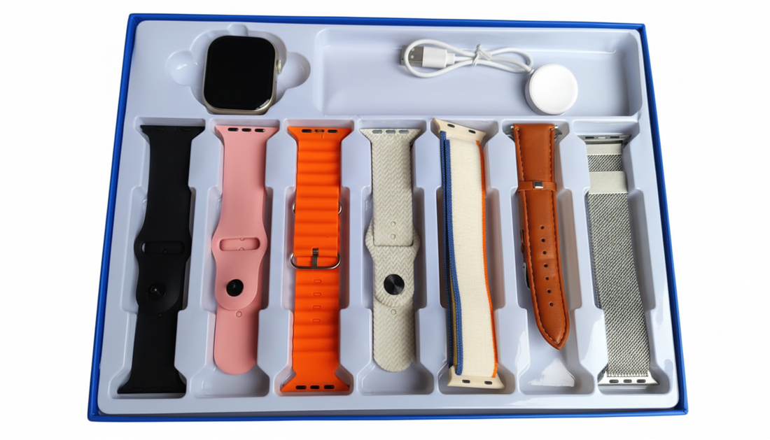 Reloj Inteligente T24 Champion | GPS, Llamadas Bluetooth, Pantalla 2.09 HD y 7 Correas