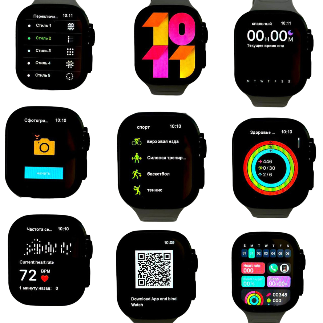 Reloj Inteligente T24 Champion | GPS, Llamadas Bluetooth, Pantalla 2.09 HD y 7 Correas