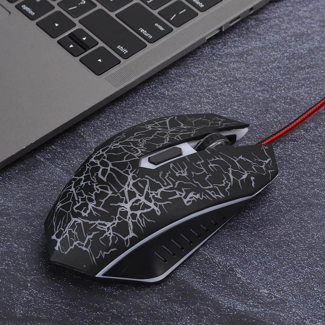 Mouse LX-X7 3200 DPI - Ergonómico 6 Botones Plug & Play | INOTEK